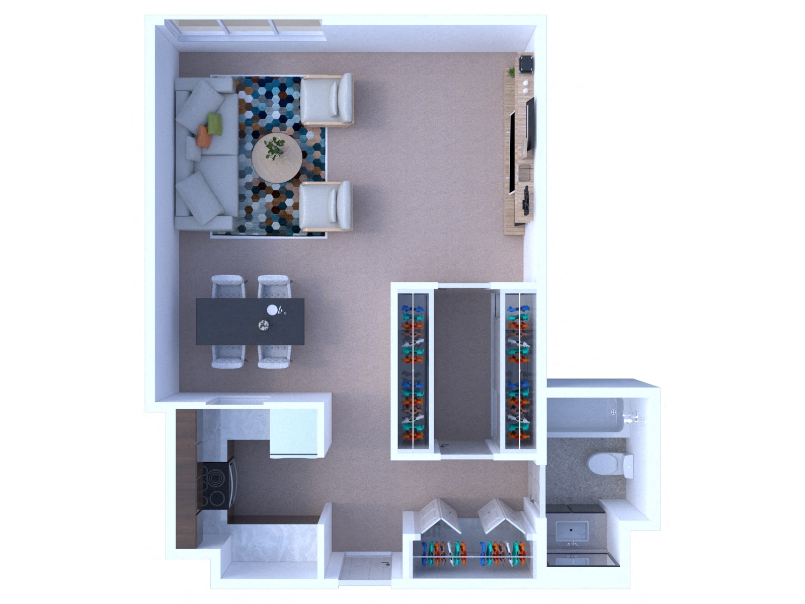 Studio Floor Plan S1