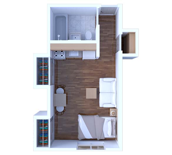 Studio Floor Plan S1