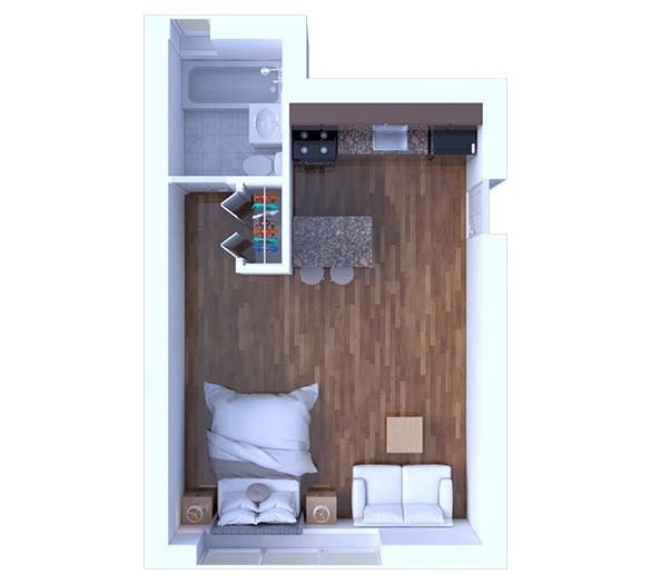 Studio Floor Plan S7