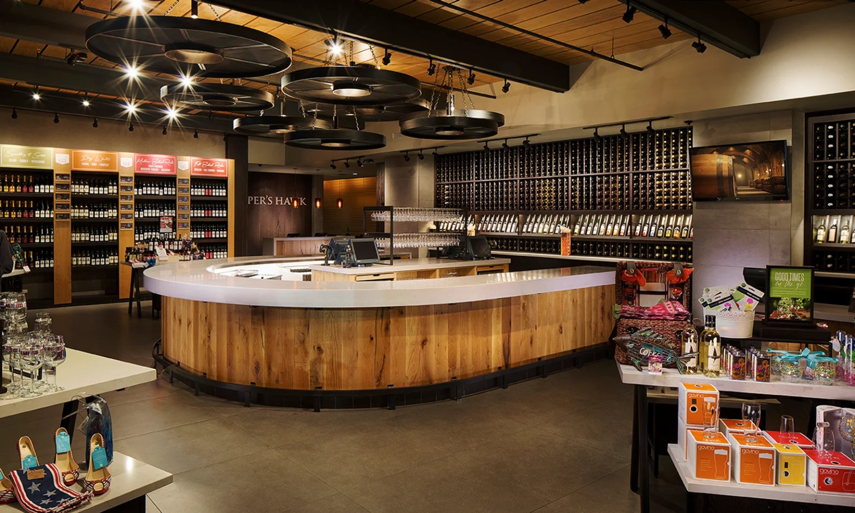 Image of Cooper's Hawk Winery & Restaurants retail wine room