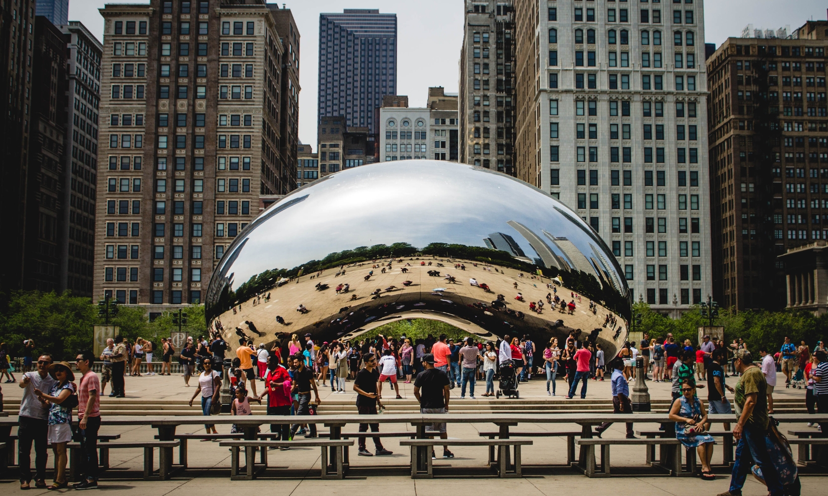 Image of the Cloud Gate 